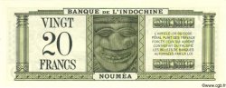 20 Francs NOUVELLE CALÉDONIE  1944 P.49 NEUF