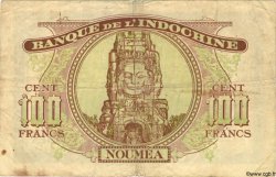 100 Francs NOUVELLE CALÉDONIE  1943 P.46a TB+