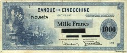 1000 Francs NOUVELLE CALÉDONIE  1943 P.45