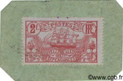 2 Francs NOUVELLE CALÉDONIE  1914 P.27 NEUF