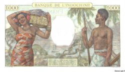 1000 Francs Spécimen TAHITI  1957 P.15bs NEUF