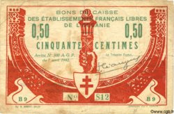 50 Centimes OCÉANIE  1942 P.07