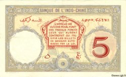5 Francs DJIBOUTI  1927 P.06b TTB+ à SUP