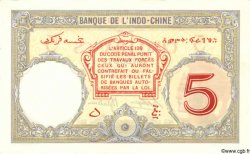 5 Francs DJIBOUTI  1936 P.06b SUP