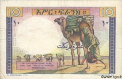 10 Francs DJIBOUTI  1946 P.19 TB