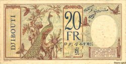 20 Francs Spécimen DJIBOUTI  1932 P.07s TTB+