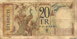 20 Francs DSCHIBUTI   1936 P.07 S