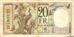 20 Francs YIBUTI  1936 P.07 BC+