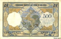 500 Francs AFARS ET ISSAS  1973 P.31 TTB+