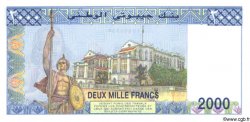 2000 Francs Petit numéro DJIBOUTI  1997 P.40 NEUF