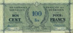100 Francs NOUVELLES HÉBRIDES  1943 P.03 SUP+