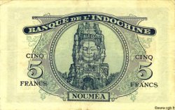 5 Francs NOUVELLES HÉBRIDES  1945 P.05 TTB+