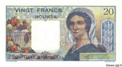 20 Francs Spécimen NOUVELLES HÉBRIDES  1945 P.08as NEUF