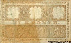 10 Kroner DENMARK  1899 P.002 VF