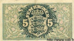 5 Kroner DANEMARK  1918 P.020 TTB+