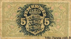 5 Kroner DANEMARK  1935 P.025 pr.TB