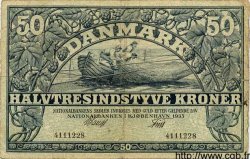 50 Kroner DANEMARK  1935 P.027 TB