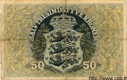 50 Kroner DANEMARK  1935 P.027 TB