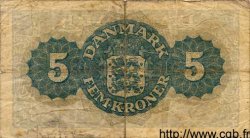 5 Kroner DANEMARK  1944 P.035a TB