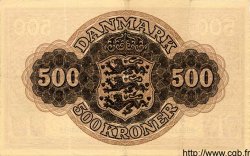 500 Kroner DANEMARK  1944 P.041a TTB+ à SUP