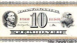 10 Kroner DANEMARK  1956 P.044d TTB