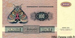 100 Kroner DANEMARK  1988 P.051r SPL