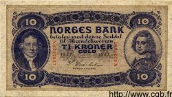 10 Kroner NORVÈGE  1927 P.08b TTB+