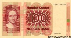 100 Kroner NORVÈGE  1988 P.43d pr.NEUF
