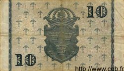 10 Kronor SUÈDE  1944 P.40d TTB
