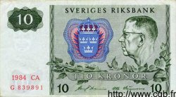 10 Kronor SUÈDE  1984 P.52e TTB