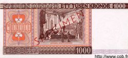 1000 Kronor Spécimen SUÈDE  1976 P.55s pr.NEUF