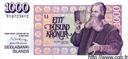 1000 Kronur ISLANDE  1994 P.56 NEUF