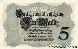 5 Mark ALLEMAGNE  1914 P.047b SUP+