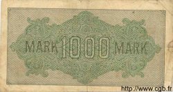1000 Mark ALLEMAGNE  1922 P.076a B à TB