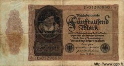 5000 Mark GERMANY  1922 P.078 G