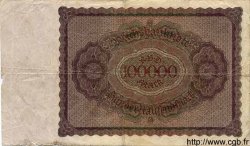 100000 Mark ALLEMAGNE  1923 P.083var B
