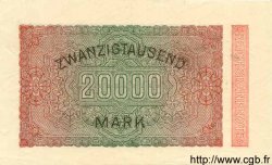 20000 Mark ALLEMAGNE  1923 P.085b SPL