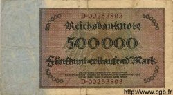 500000 Mark ALLEMAGNE  1923 P.088a TB