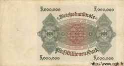 5 Millionen Mark ALLEMAGNE  1923 P.090 TTB