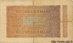 1 Million Mark ALLEMAGNE  1923 P.093 B