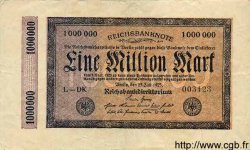 1 Million Mark ALLEMAGNE  1923 P.093 TB+