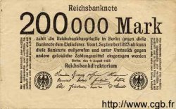 200000 Mark ALLEMAGNE  1923 P.100 TTB