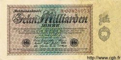 10 Milliarden Mark ALLEMAGNE  1923 P.116a SPL