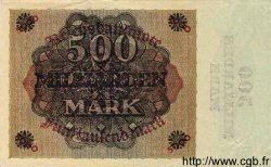 500 Milliarden Mark sur 5000 Mark ALLEMAGNE  1923 P.124a TTB