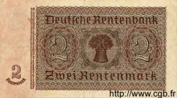 2 Rentenmark ALLEMAGNE  1937 P.174b TTB