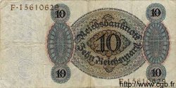 10 Reichsmark ALLEMAGNE  1924 P.175 TB+