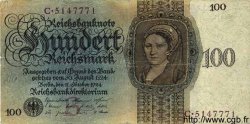 100 Reichsmark ALLEMAGNE  1924 P.178 TB+
