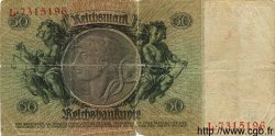 50 Reichsmark ALLEMAGNE  1933 P.182a B