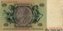 50 Reichsmark ALLEMAGNE  1933 P.182a B