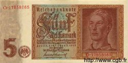 5 Reichsmark ALLEMAGNE  1942 P.186 pr.NEUF